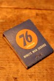 画像1: nt-231206-01 UNION OIL COMPANY / 76 UNION Vintage Match Book