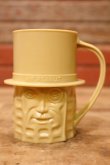 画像1: ct-231211-06 PLANTERS / MR.PEANUT 1950's Plastic Mug (Light Brown)