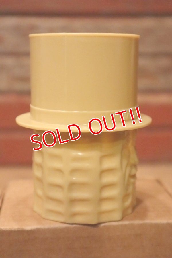 画像3: ct-231211-08 PLANTERS / MR.PEANUT 1950's Plastic Mug (Light Brown)