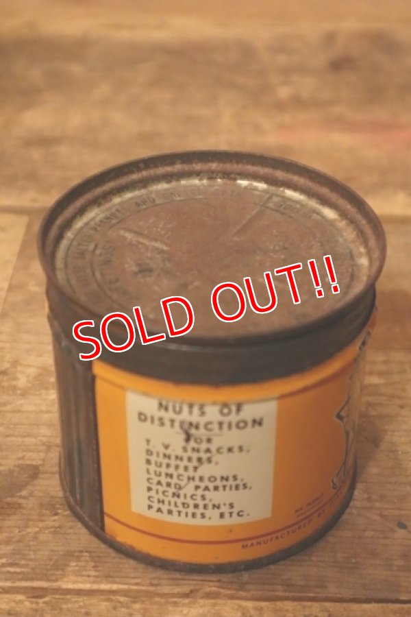 画像5: ct-231206-05 PLANTERS / MR.PEANUT 1930's-1940's Salted CASHEW NUTS Can