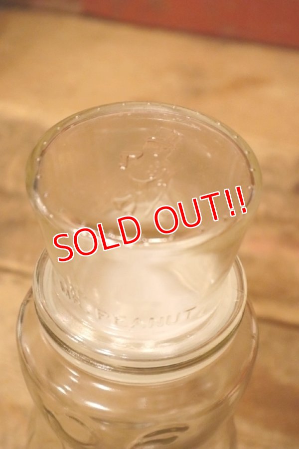 画像3: ct-231206-23 PLANTERS / MR.PEANUT 1991 75th Birthday Glass Jar