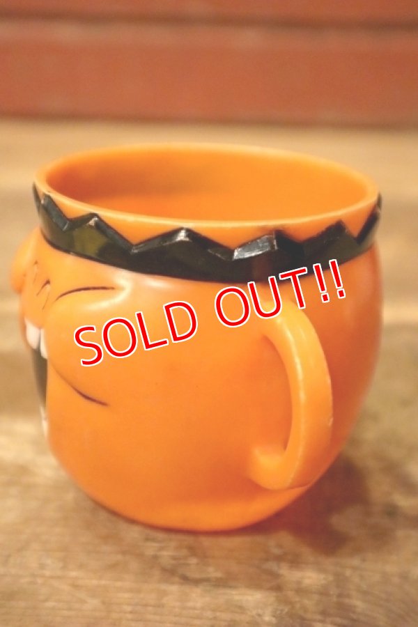 画像4: ct-231206-24 Pillsbury / 1970's Funny Face Plastic Mug "Jolly Olly Orange"