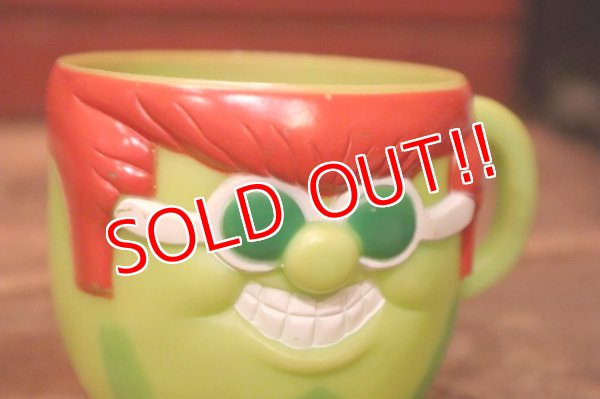 画像2: ct-230503-14 Pillsbury / 1970's Funny Face Plastic Mug "With it Watermelon"