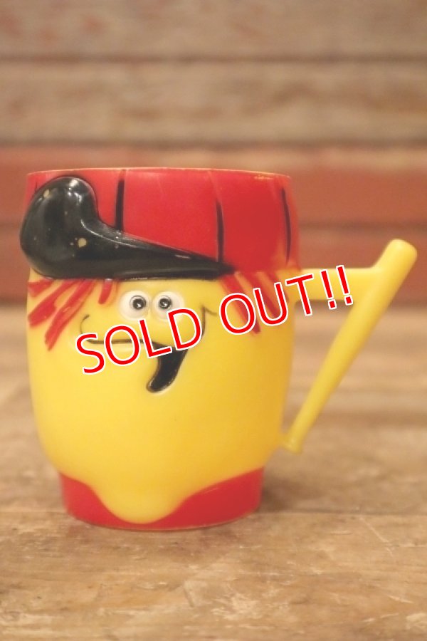 画像1: ct-231206-25 Pillsbury / 1960's Funny Face Plastic Mug "Lefty Lemon"