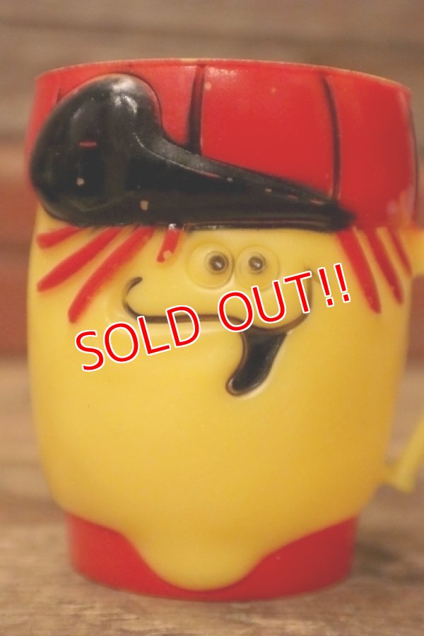 画像2: ct-230503-14 Pillsbury / 1960's Funny Face Plastic Mug "Lefty Lemon"
