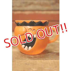 画像: ct-231206-24 Pillsbury / 1970's Funny Face Plastic Mug "Jolly Olly Orange"