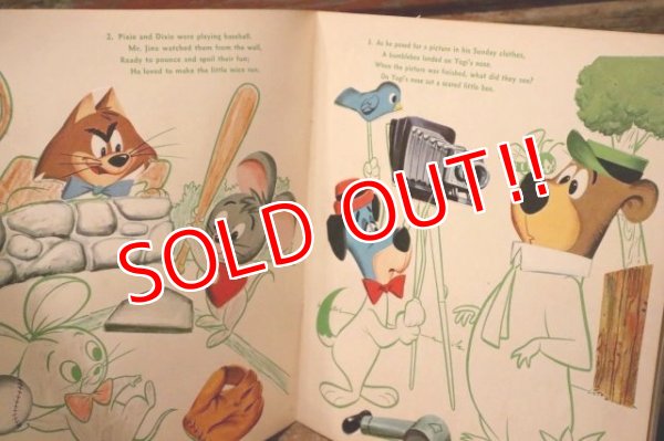 画像4: ct-231001-53 Huckleberry Hound / Whitman 1959 Sticker Fun Book