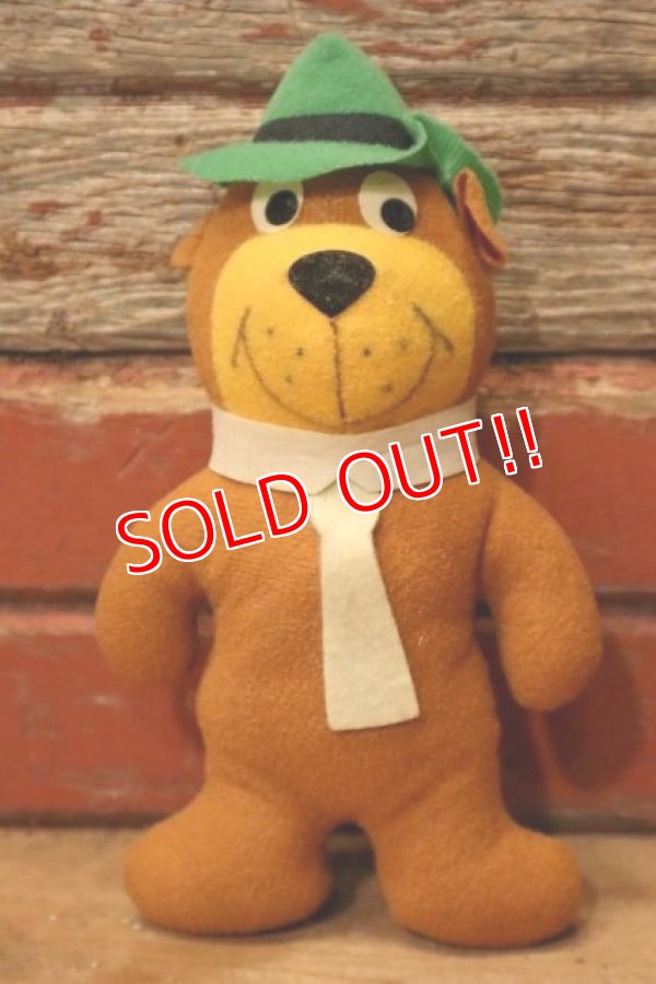 画像1: ct-221201-99 Yogi Bear / Mighty Star 1980's Plush Doll