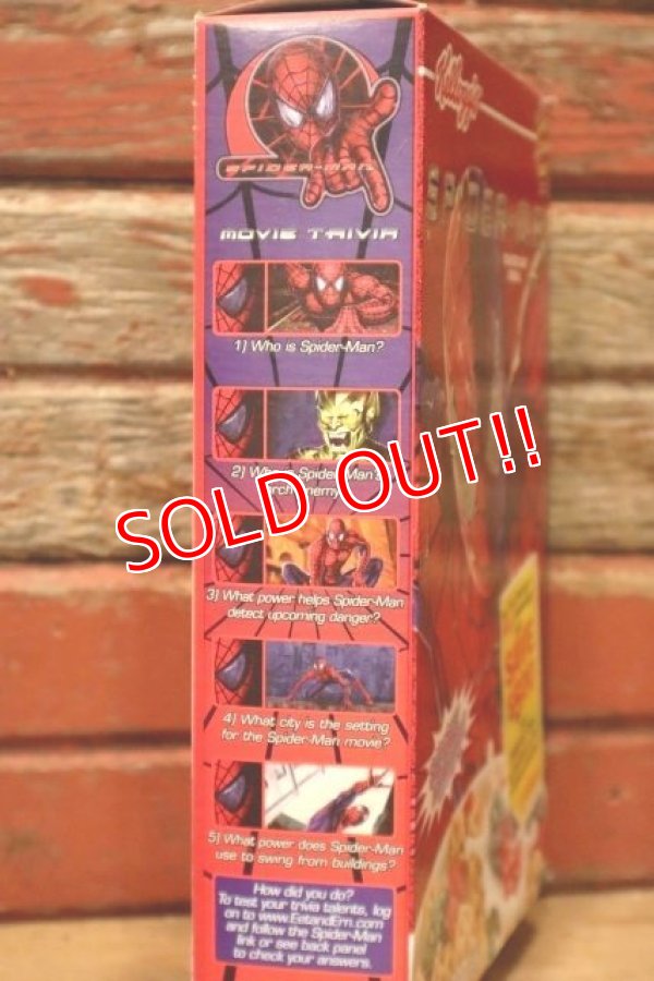 画像6: ct-231101-21 SPIDER-MAN / Kellogg's 2002 Cereal Box