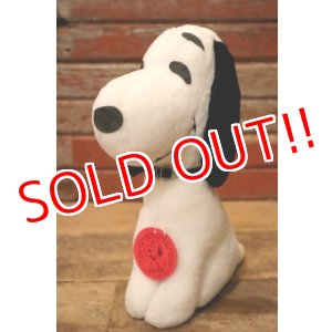 画像: ct-231211-13 Snoopy / Determined 1970's Plush Doll