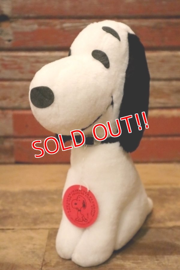 画像1: ct-231211-13 Snoopy / Determined 1970's Plush Doll