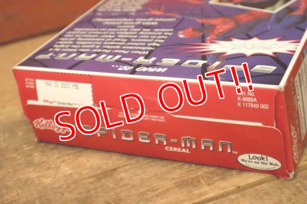 画像8: ct-231101-21 SPIDER-MAN / Kellogg's 2002 Cereal Box