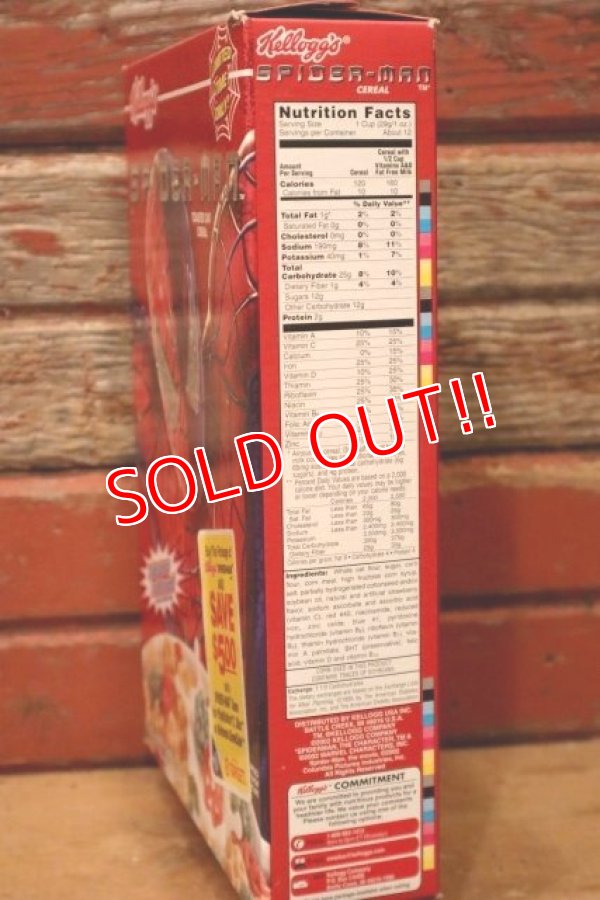 画像5: ct-231101-21 SPIDER-MAN / Kellogg's 2002 Cereal Box