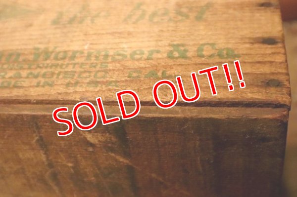 画像12: dp-231206-12 S and W  Sussman Wormser & Co / 1940's-1950's Wood Box