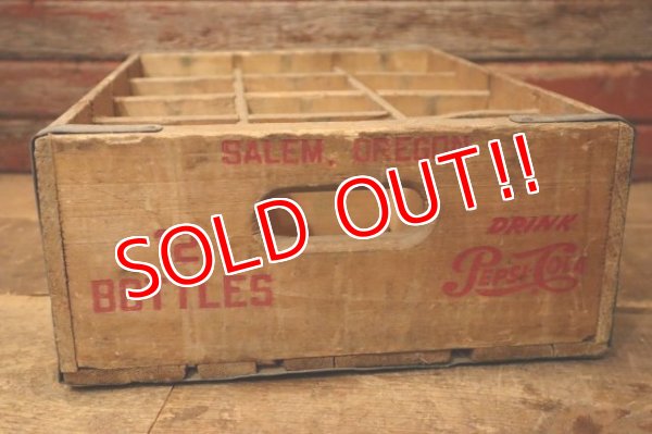 画像6: dp-230401-12 PEPSI / 1970's Wood Box