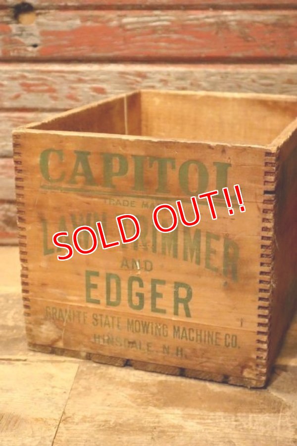 画像4: dp-231201-03 GRANITE STATE MOWING MACHINE CO. / 1940's-1950's Wood Box
