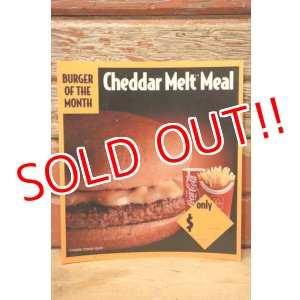 画像: dp-230901-45 McDonald's / 1993 Translite "Cheddar Melt Meal"