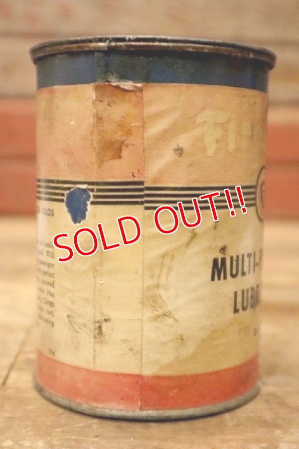 画像4: dp-231012-03 Firestone / 1950's MULTI-PURPOSE LUBRICANT CAN