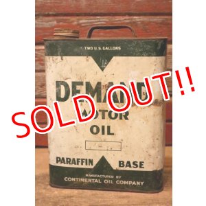 画像: dp-231012-77 DEMAND MOTOR OIL / TWO U.S.GALLONS CAN