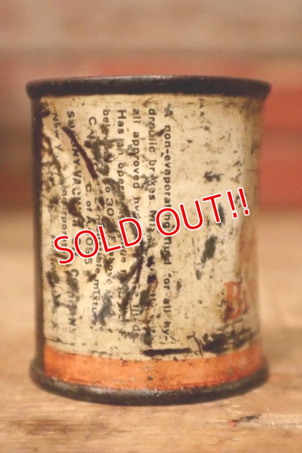 画像4: dp-231016-79 SOCONY-VACUUM Mobil / Hydraulic Brake Fluid Can