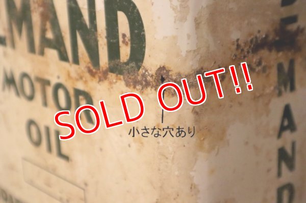 画像8: dp-231012-77 DEMAND MOTOR OIL / TWO U.S.GALLONS CAN