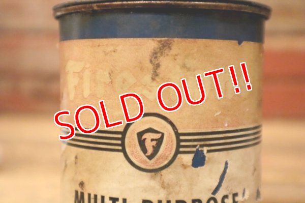 画像2: dp-231012-03 Firestone / 1950's MULTI-PURPOSE LUBRICANT CAN