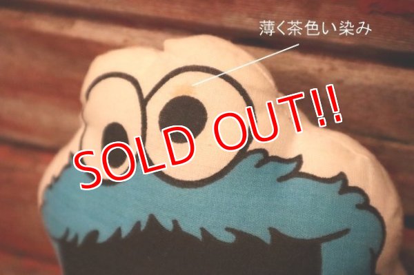 画像2: ct-231206-13 Cookie Monster / 1980's Pillow Doll