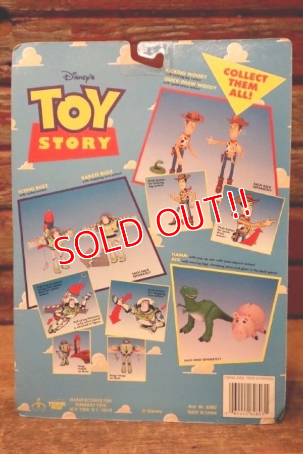 画像8: ct-231101-28 TOY STORY / THINKWAY 1990's Rex Action Figure