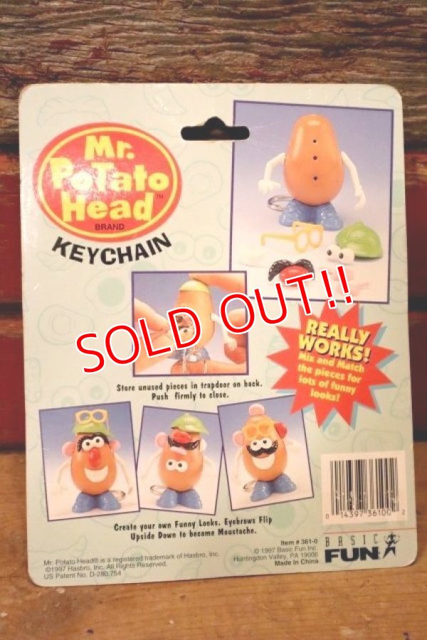 画像6: ct-231101-46 TOY STORY / BASIC FUN 1997 Mr. Potato Head KEYCHAIN
