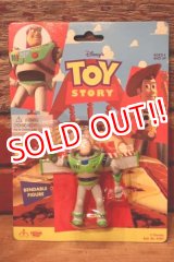 画像: ct-231101-31 TOY STORY / THINKWAY 1990's Buzz Lightyear Bendable Figure