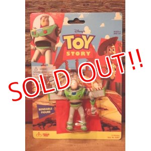 画像: ct-231101-31 TOY STORY / THINKWAY 1990's Buzz Lightyear Bendable Figure