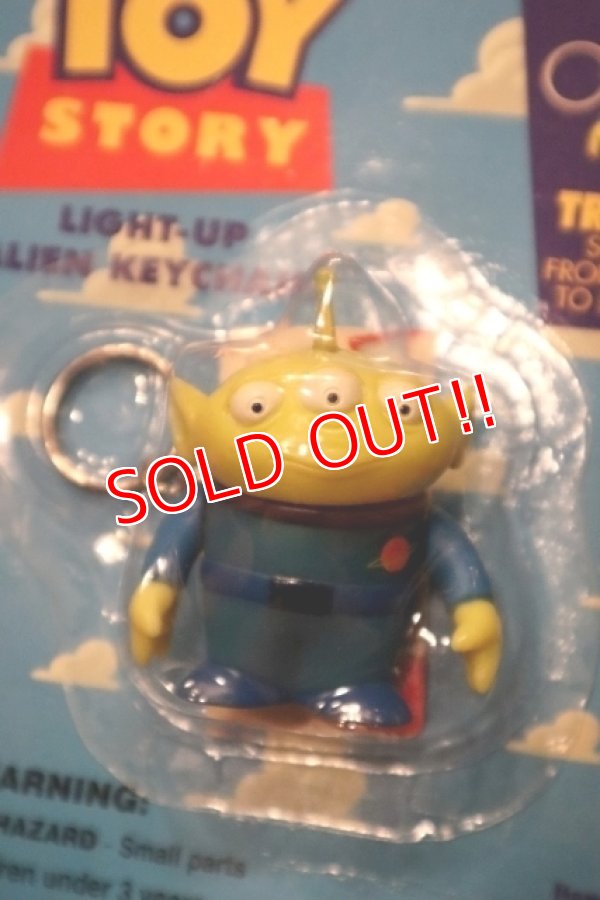 画像2: ct-231101-33 TOY STORY / BASIC FUN 1996 LIGHT-UP ALIEN KEYCHAIN