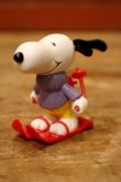 画像1: ct-231101-45 Snoopy / Schleich PVC Figure "Ski"