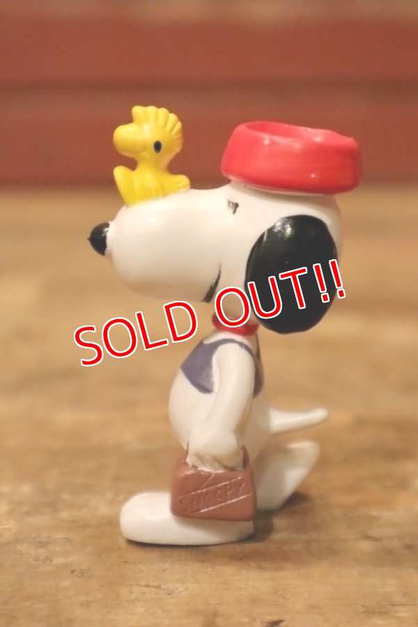 画像3: ct-231101-45 Snoopy / Schleich PVC Figure "w/ Woodstock"