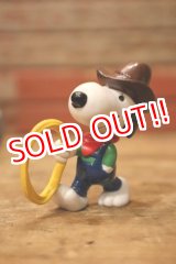 画像: ct-231101-45 Snoopy / Schleich PVC Figure "Cowboy"