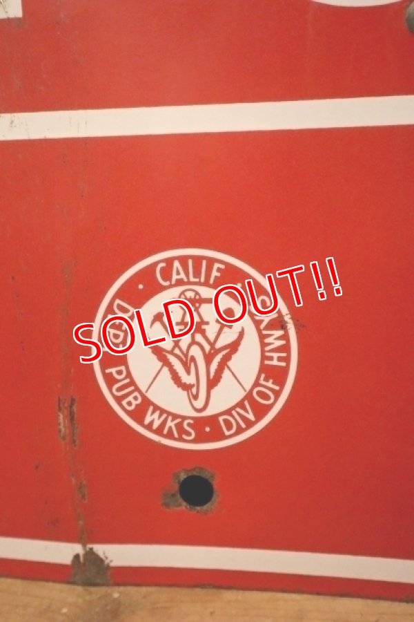 画像2: dp-231206-05 Road Sign / 1940's-1950's STOP