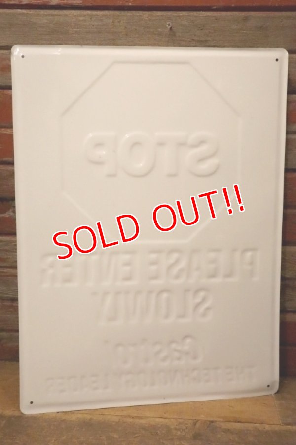 画像7: dp-231012-24 Castrol / STOP 2000's Sign