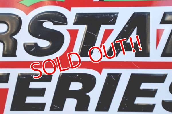 画像3: dp-231012-24 INTERSTATE BATTERIES / 1990's Metal Sign