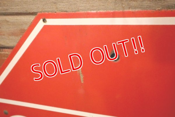 画像5: dp-231206-05 Road Sign / 1940's-1950's STOP