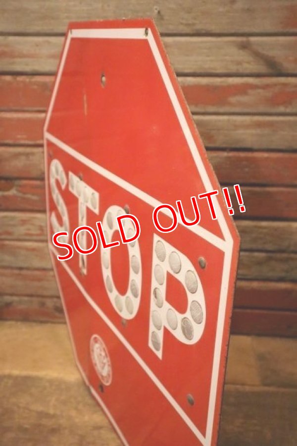 画像8: dp-231206-05 Road Sign / 1940's-1950's STOP