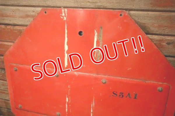 画像10: dp-231206-05 Road Sign / 1940's-1950's STOP