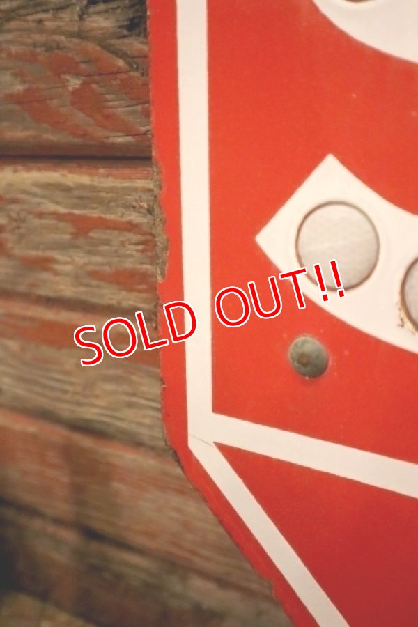 画像7: dp-231206-05 Road Sign / 1940's-1950's STOP