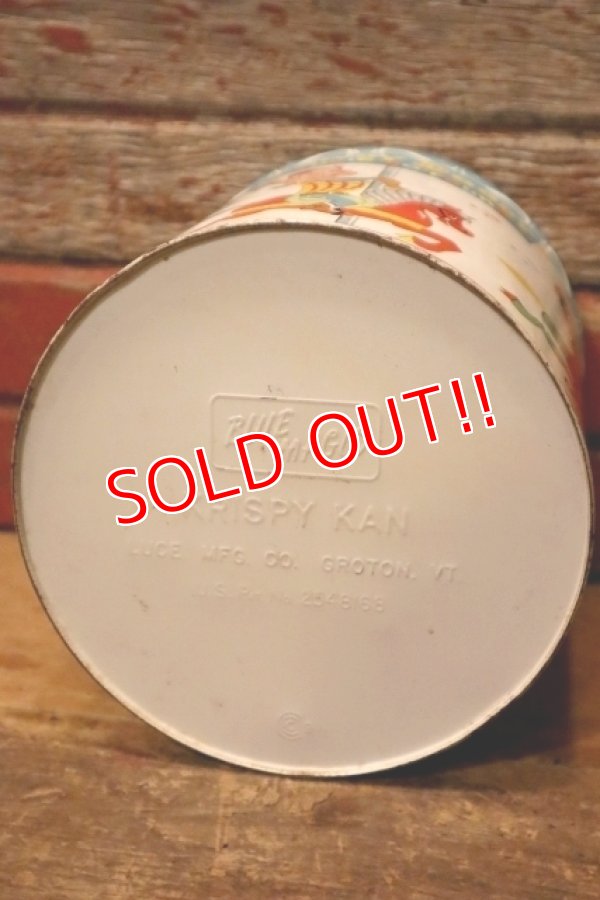 画像11: ct-231211-22 HOWDY DOODY / BLUE MAGIC 1950's cookie-go-around Tin Can