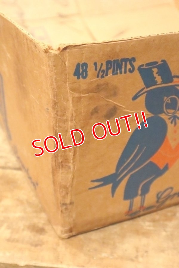 画像7: dp-231012-137 OLD CROW / 1950's Cardboard Box