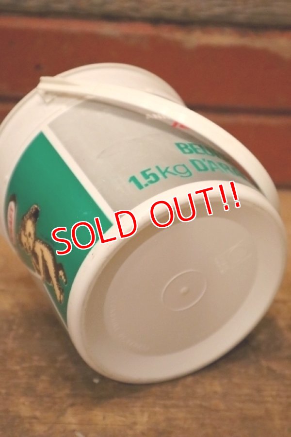 画像8: dp-231211-11 KRAFT / SMOOTH PEANUT BUTTER 1980's Plastic Bucket