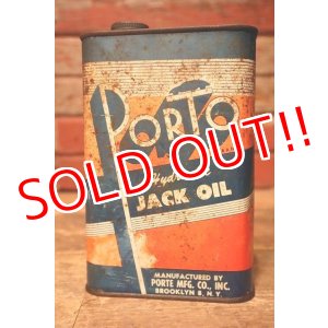 画像: dp-230901-120 PORTE MFG CO, INC. / PORTO Hydraulic JACK OIL Can