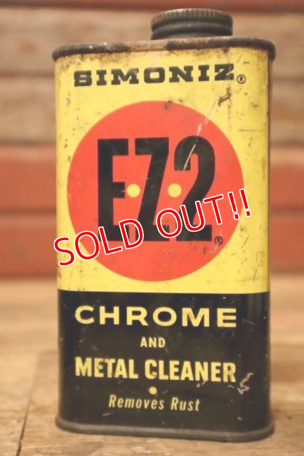 画像2: dp-231016-61 SIMONIZ E・Z・2 CHROME AND METAL CLEANER CAN