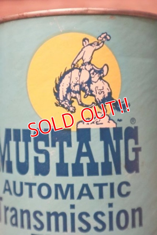 画像2: dp-231012-47 MUSTANG / AUTOMATIC Transmission Fluid U.S. ONE QUART MOTOR OIL CAN