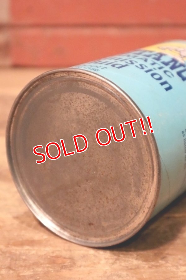 画像7: dp-231012-47 MUSTANG / AUTOMATIC Transmission Fluid U.S. ONE QUART MOTOR OIL CAN