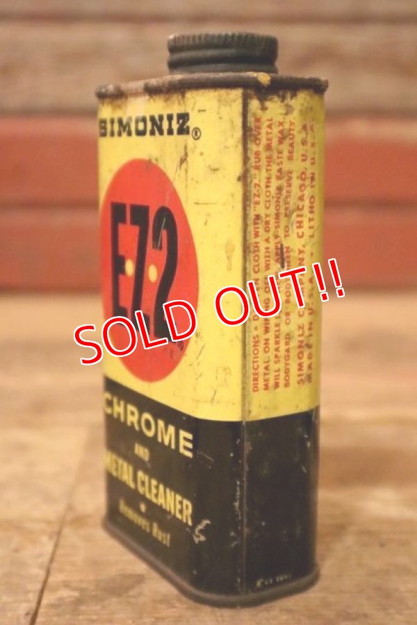 画像4: dp-231016-61 SIMONIZ E・Z・2 CHROME AND METAL CLEANER CAN
